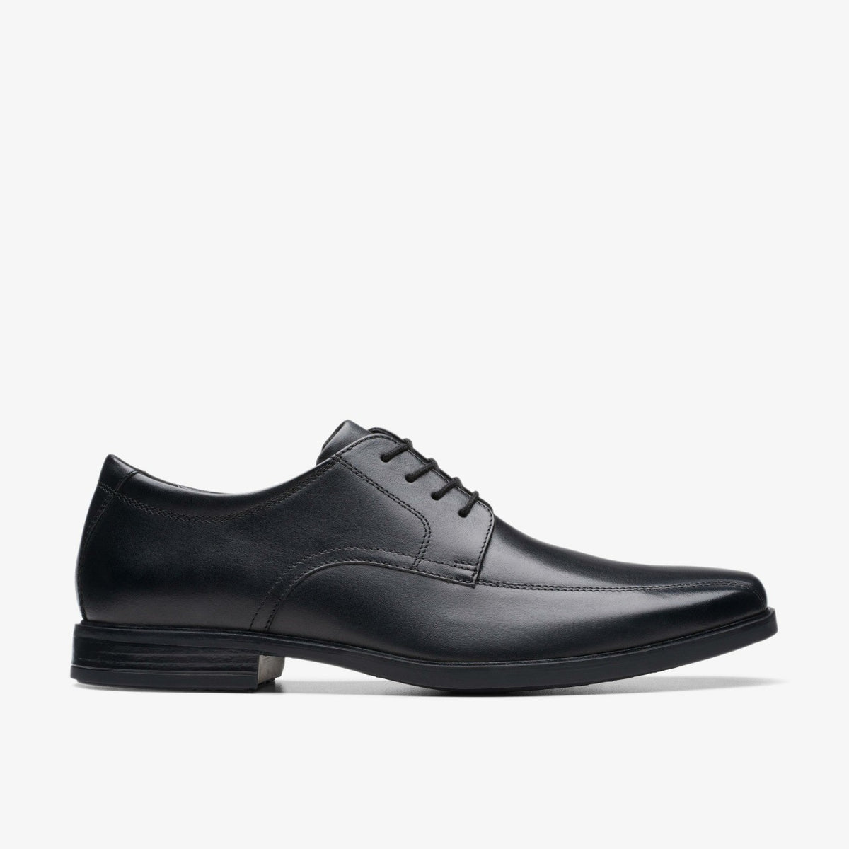 Howard Over Black Leather - Clarks Men