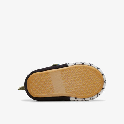 Fluffy Snug Toddler Khaki Combination - Clarks Kids