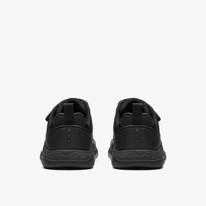 Steggy Stride Kid Black Leather - Clarks Kids