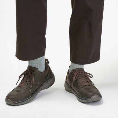 Clarks Pro Lace Dark Brown Tumbled - Clarks Men