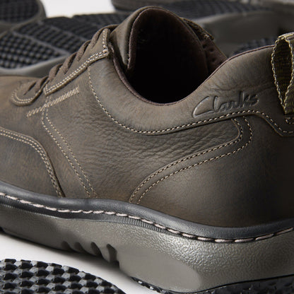 Clarks Pro Lace Dark Brown Tumbled - Clarks Men