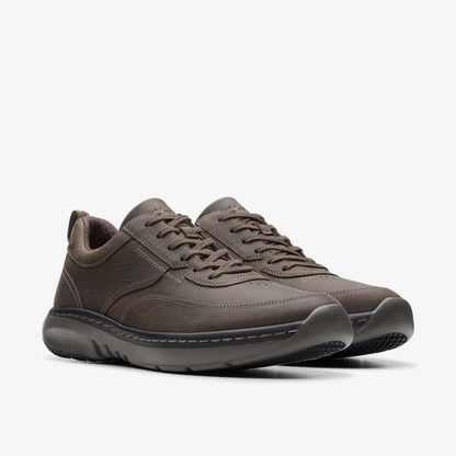 Clarks Pro Lace Dark Brown Tumbled - Clarks Men