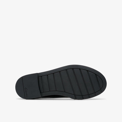 Scala Loafer Kid Black Patent - Clarks Kids