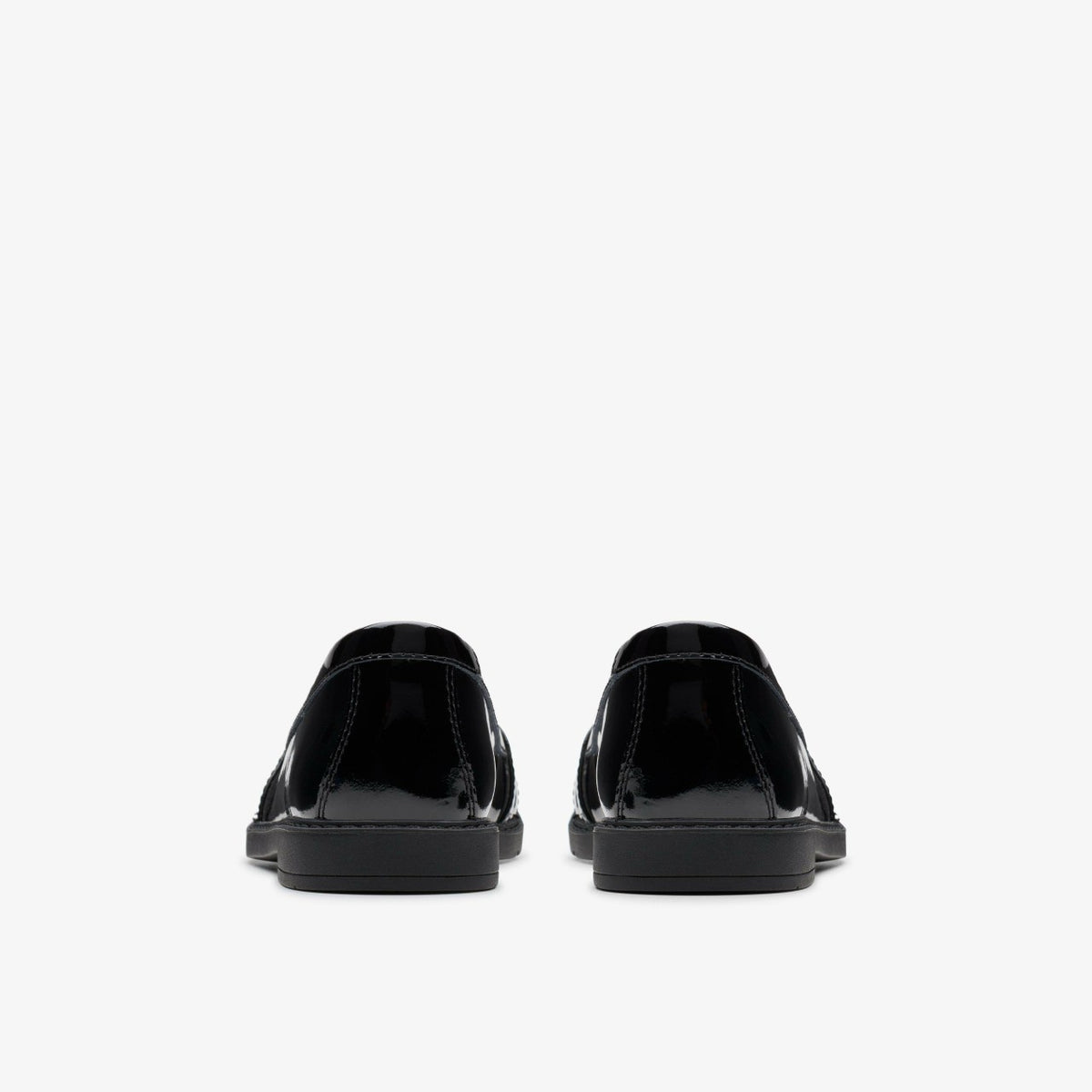 Scala Loafer Kid Black Patent - Clarks Kids