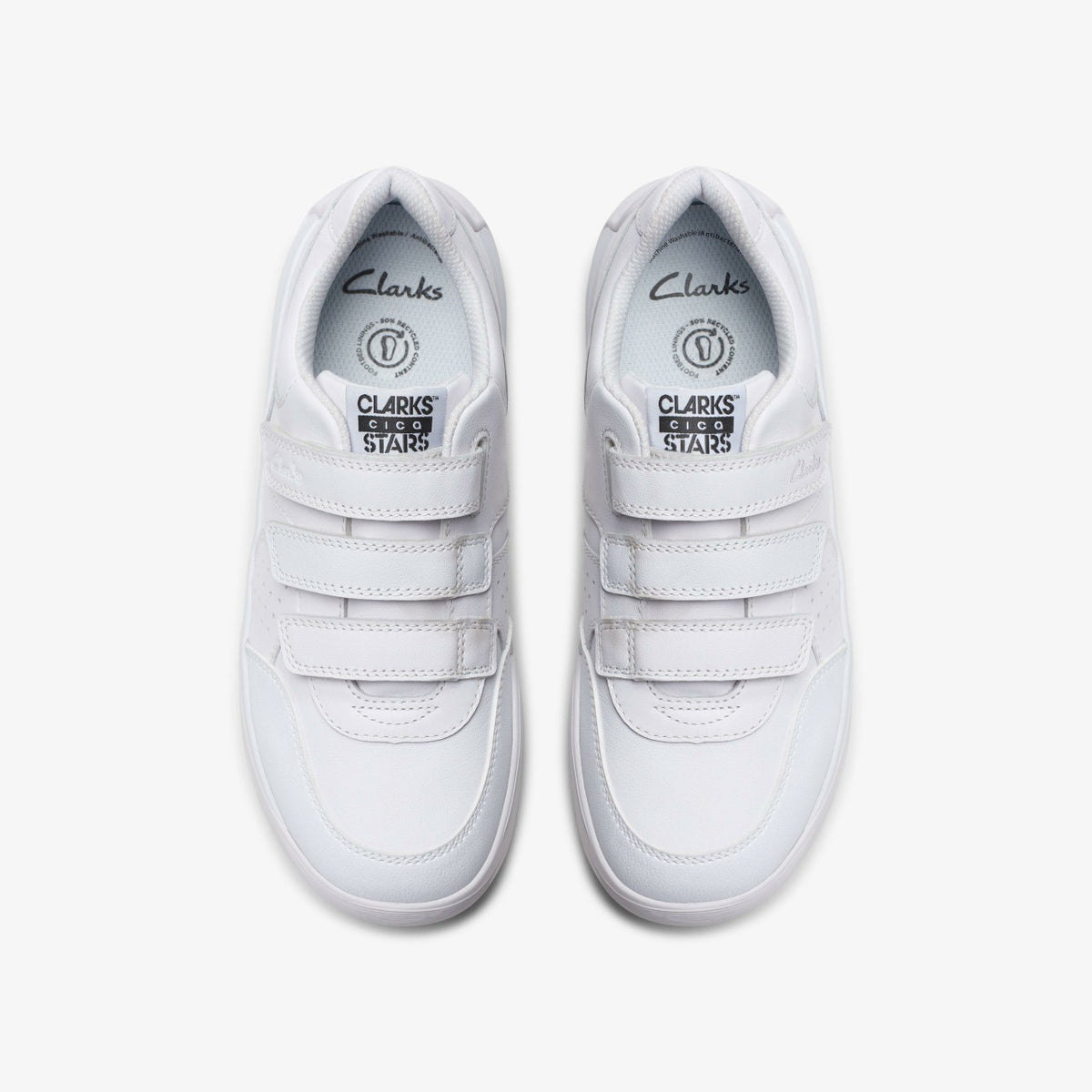 CICA Star Orb Youth White - Clarks Kids