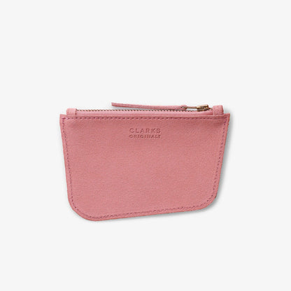 Wallabee Coin Pink Suede - Clarks Women|Men