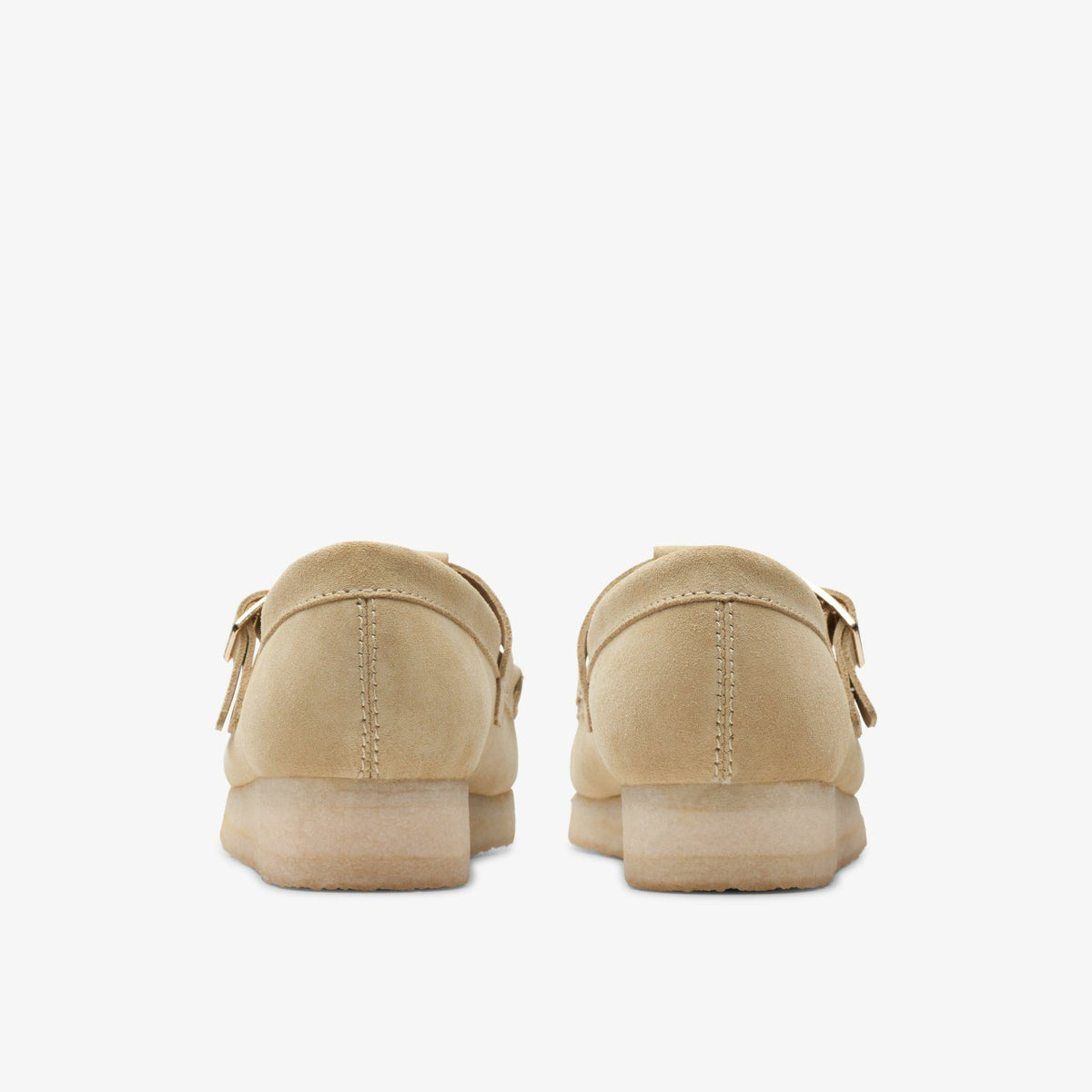 Wallabee T Bar Maple Suede - Clarks Women