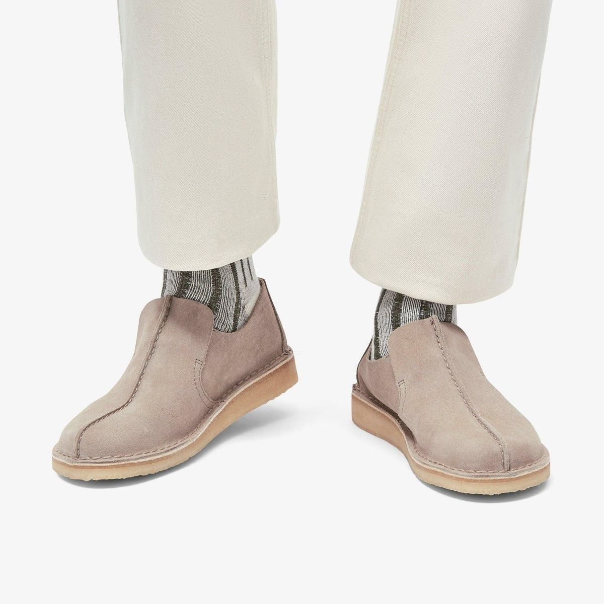 Desert Mosier Loafer Sand Suede - Clarks Men