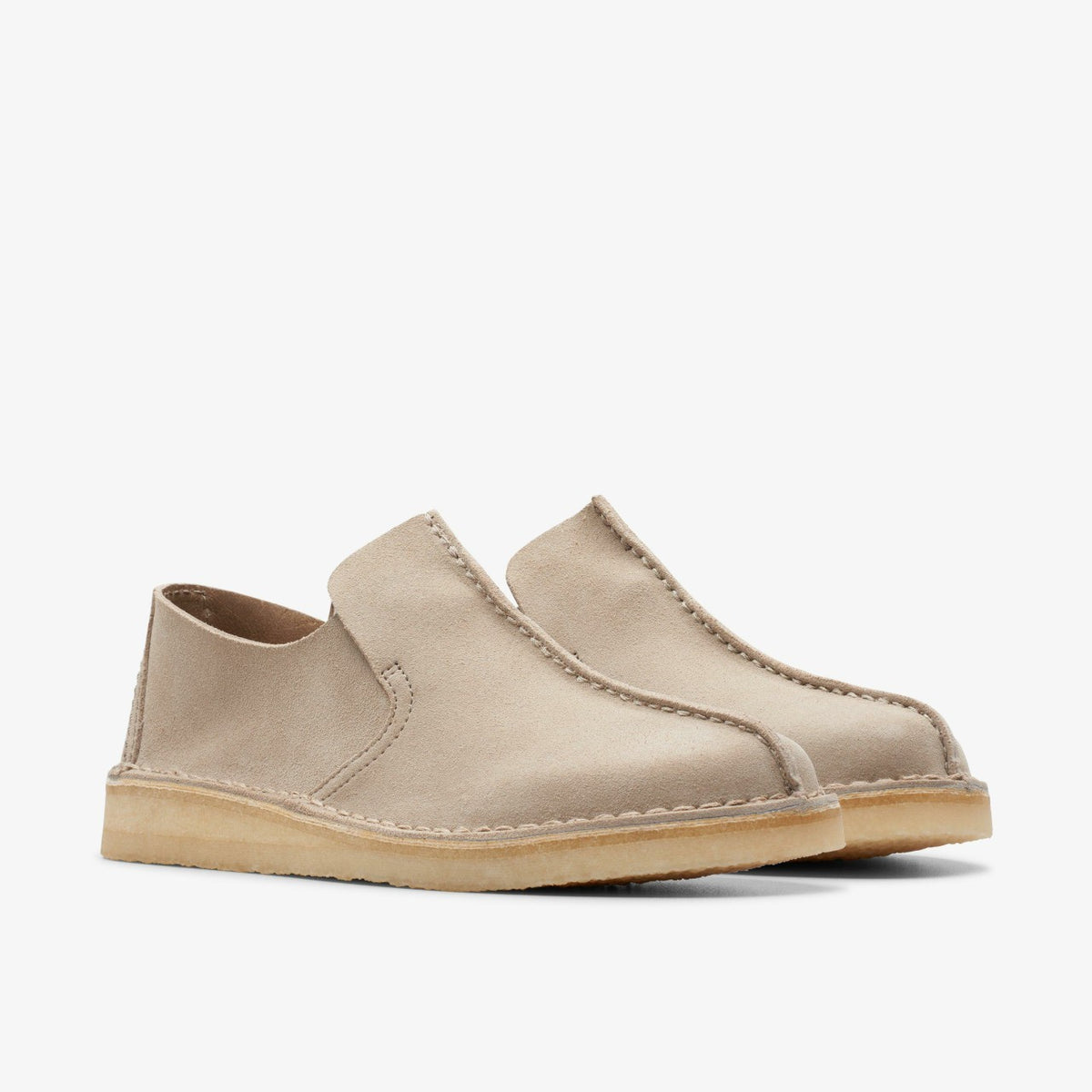 Desert Mosier Loafer Sand Suede - Clarks Men