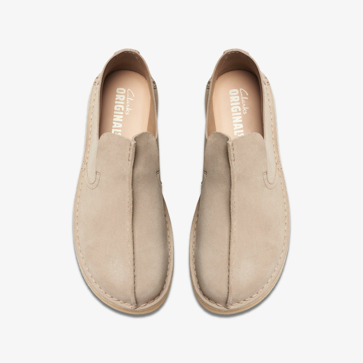 Desert Mosier Loafer Sand Suede - Clarks Men