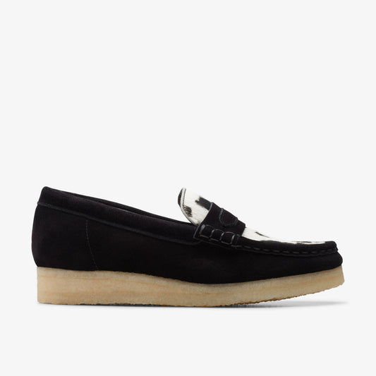 Wallabee Loafer Cow Print HairOn - Clarks Women