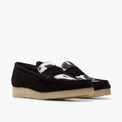 Wallabee Loafer Cow Print HairOn - Clarks Women