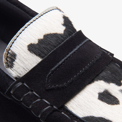 Wallabee Loafer Cow Print HairOn - Clarks Women