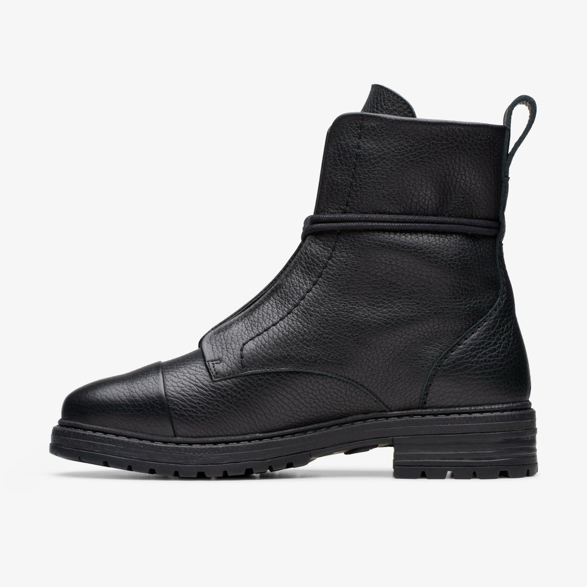 Rixley Lace Black Leather - Clarks Women