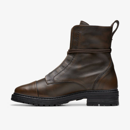 Rixley Lace Dark Brown Leather - Clarks Women