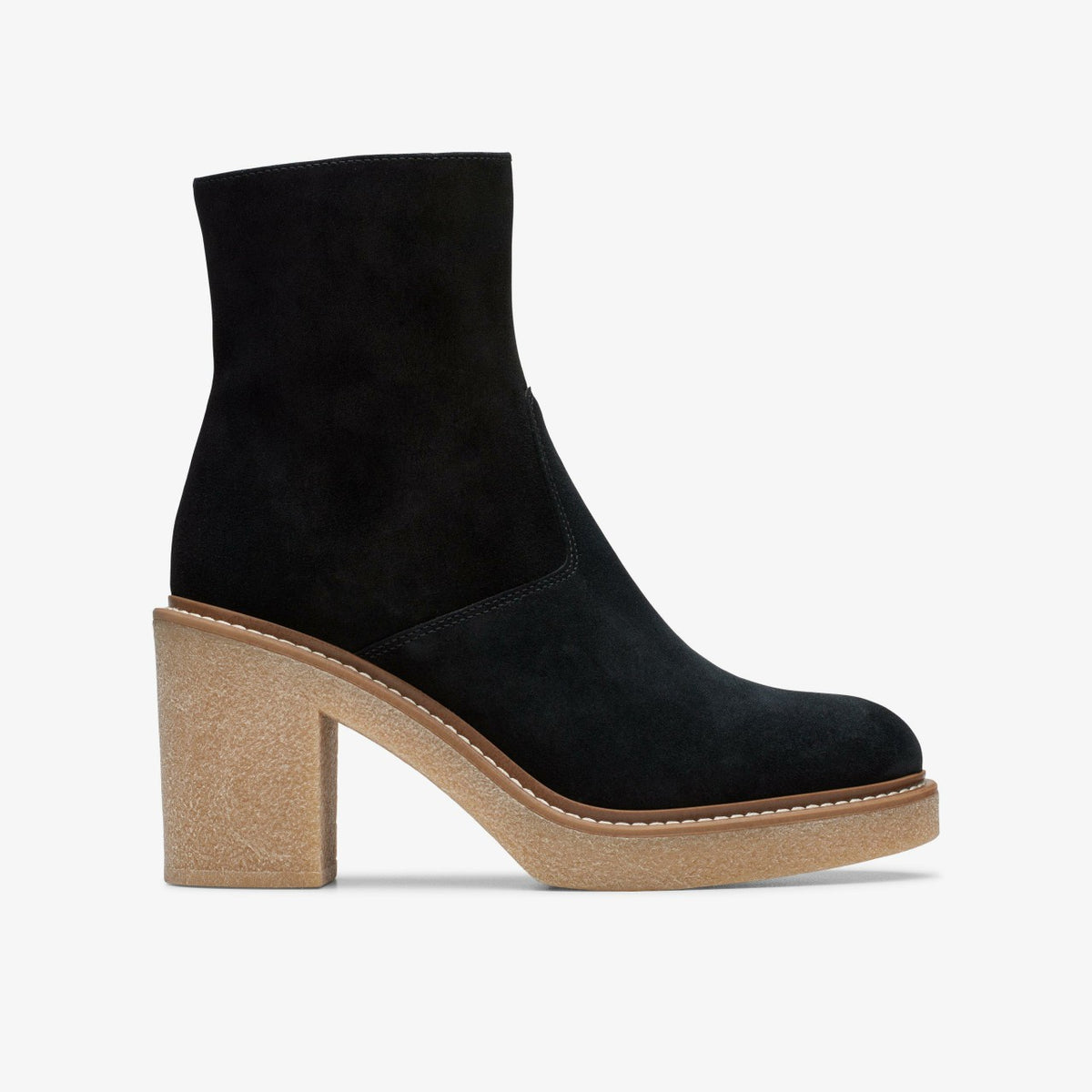 Colden Up Black Suede - Clarks Women
