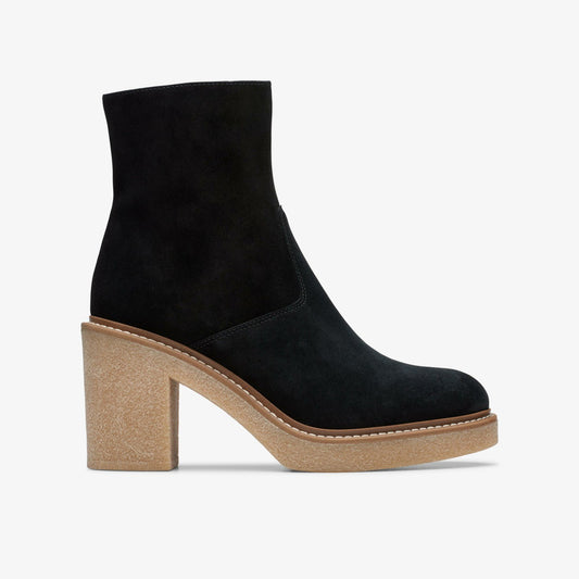 Colden Up Black Suede - Clarks Women