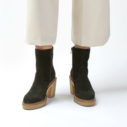 Colden Up Black Suede - Clarks Women