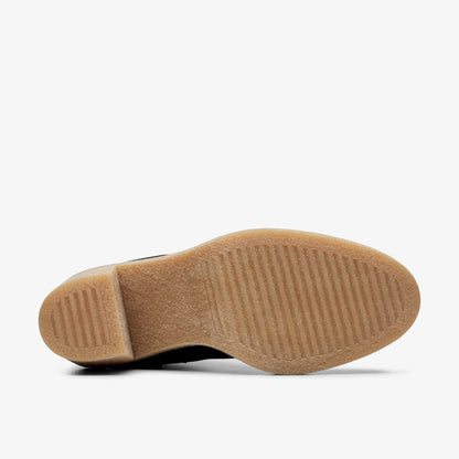 Colden Up Black Suede - Clarks Women