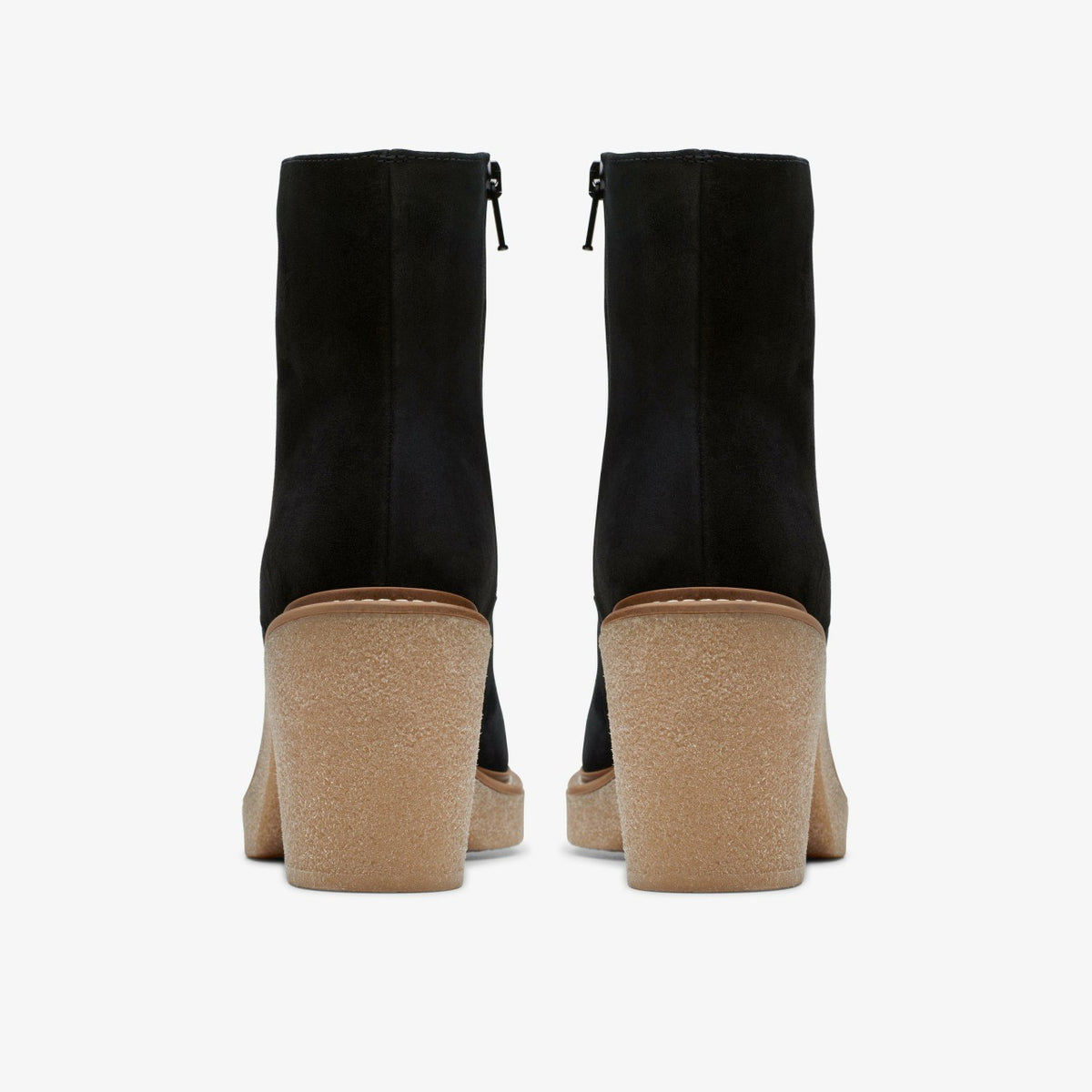 Colden Up Black Suede - Clarks Women