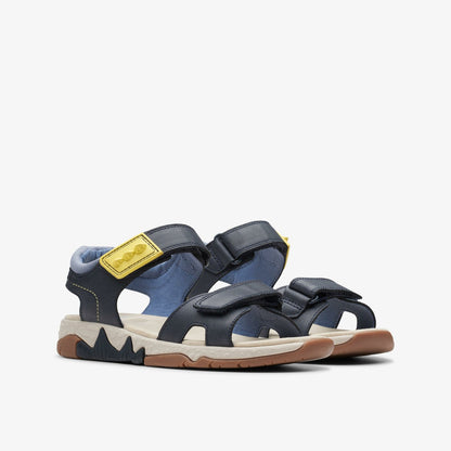 Spiney Step Kid Navy - Clarks Kids
