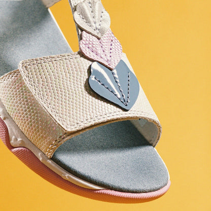 Osian Charm Kid White - Clarks Kids