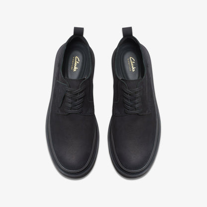 Badell Lace Black Nubuck - Clarks Men