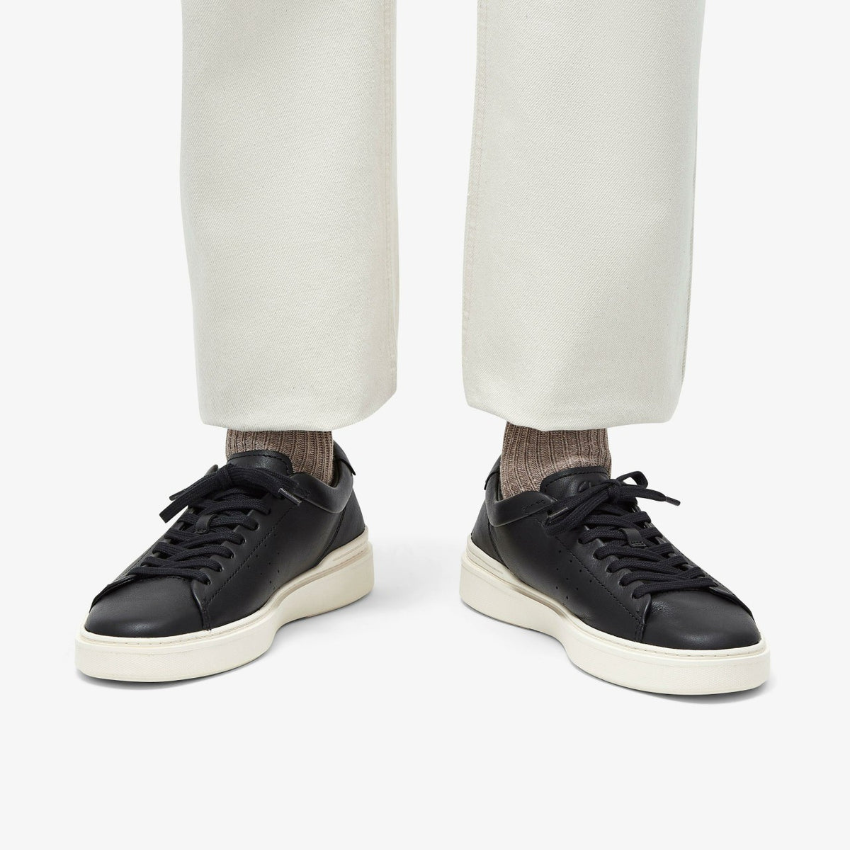 Craft Swift Black Leather - Clarks Men
