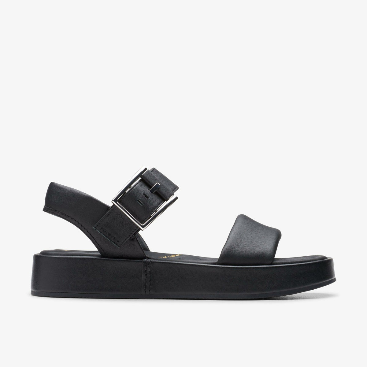 Alda Strap Black Leather - Clarks Women
