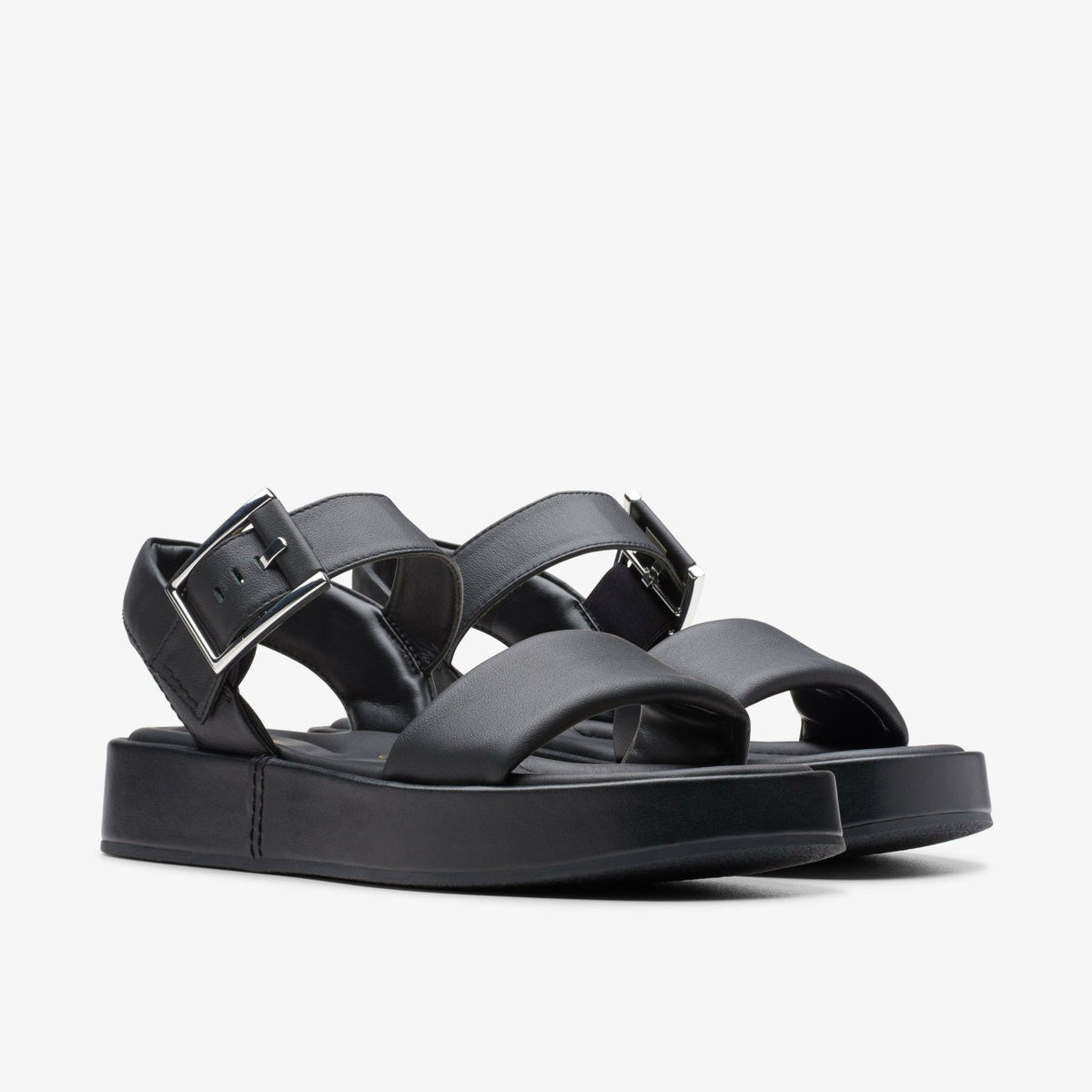 Alda Strap Black Leather - Clarks Women
