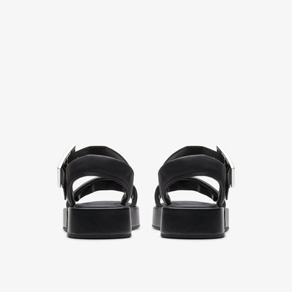 Alda Strap Black Leather - Clarks Women