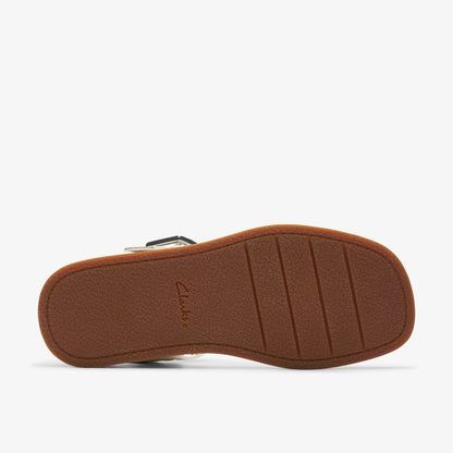 Alda Strap Off White Leather - Clarks Women