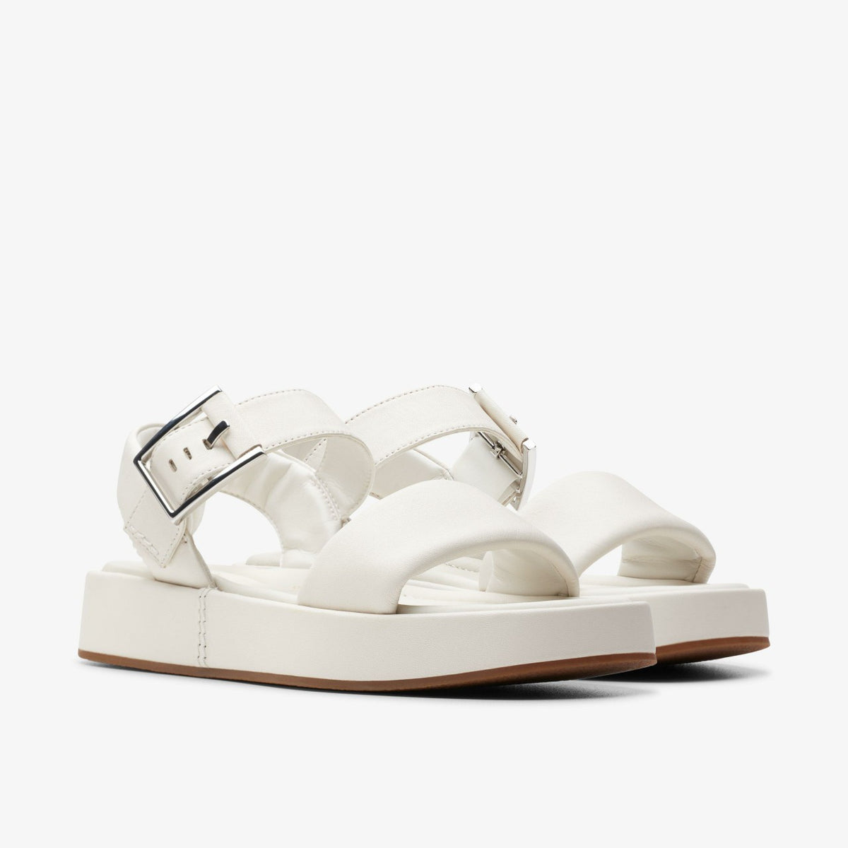 Alda Strap Off White Leather - Clarks Women
