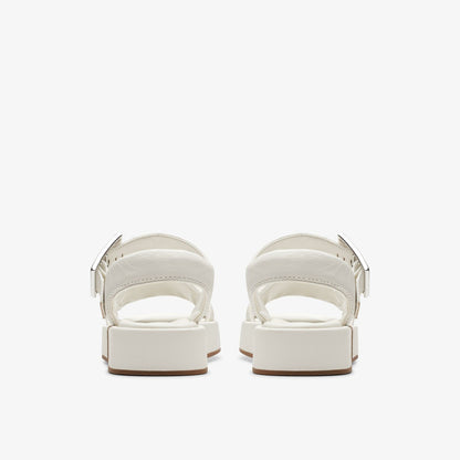 Alda Strap Off White Leather - Clarks Women