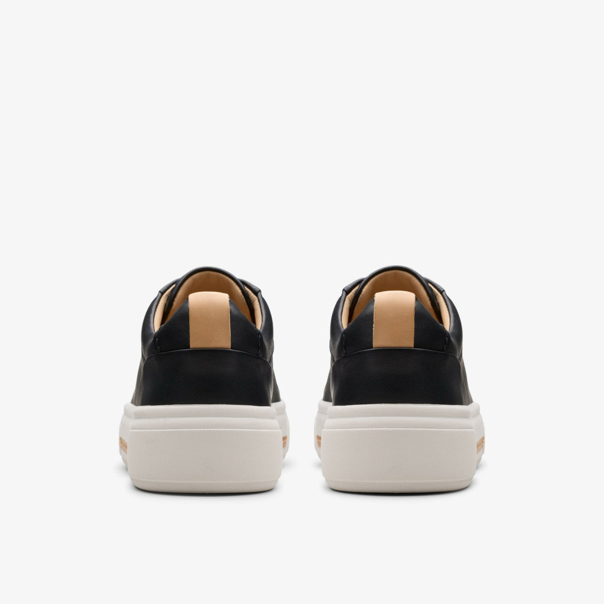 Hollyhock Walk Black Leather - Clarks Women