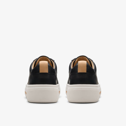 Hollyhock Walk Black Leather - Clarks Women