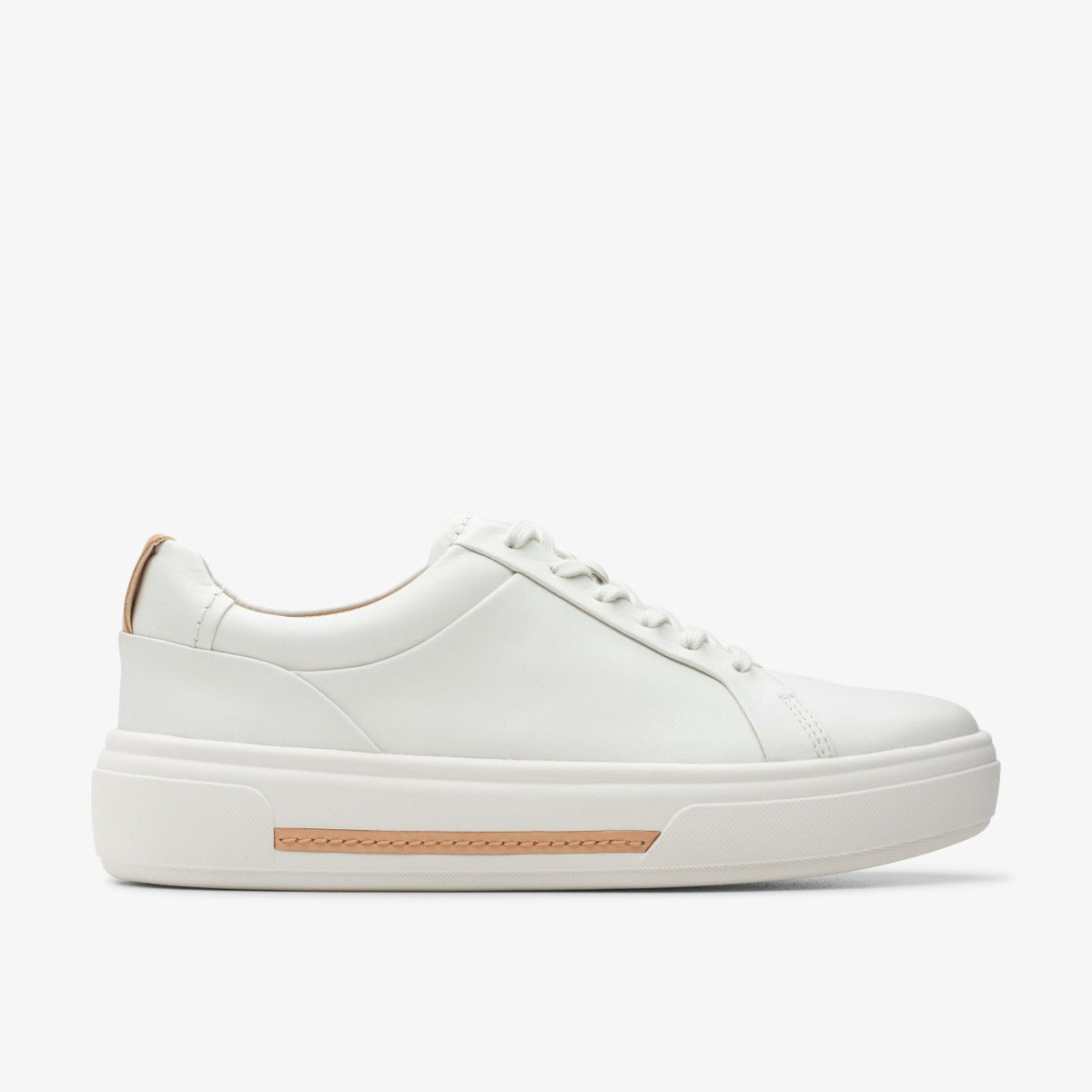 Hollyhock Walk Off White Leather - Clarks Women