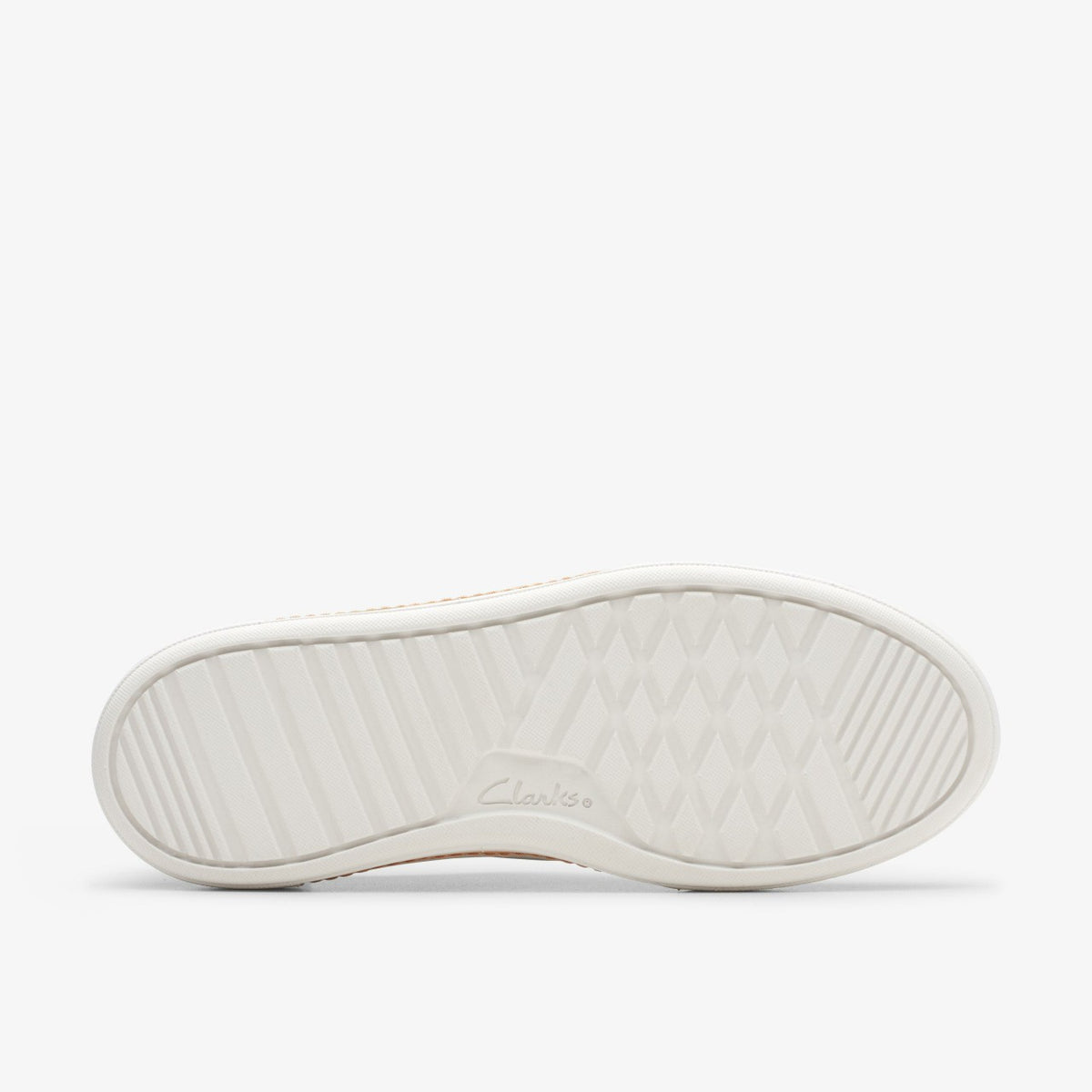 Hollyhock Walk Off White Leather - Clarks Women