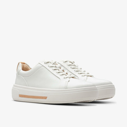 Hollyhock Walk Off White Leather - Clarks Women