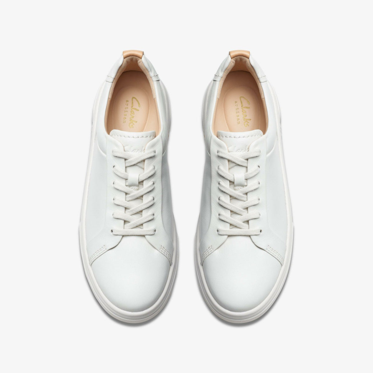 Hollyhock Walk Off White Leather - Clarks Women