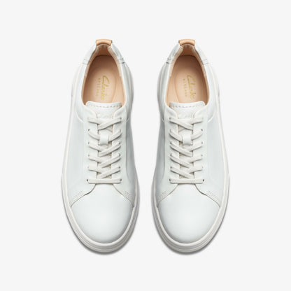 Hollyhock Walk Off White Leather - Clarks Women