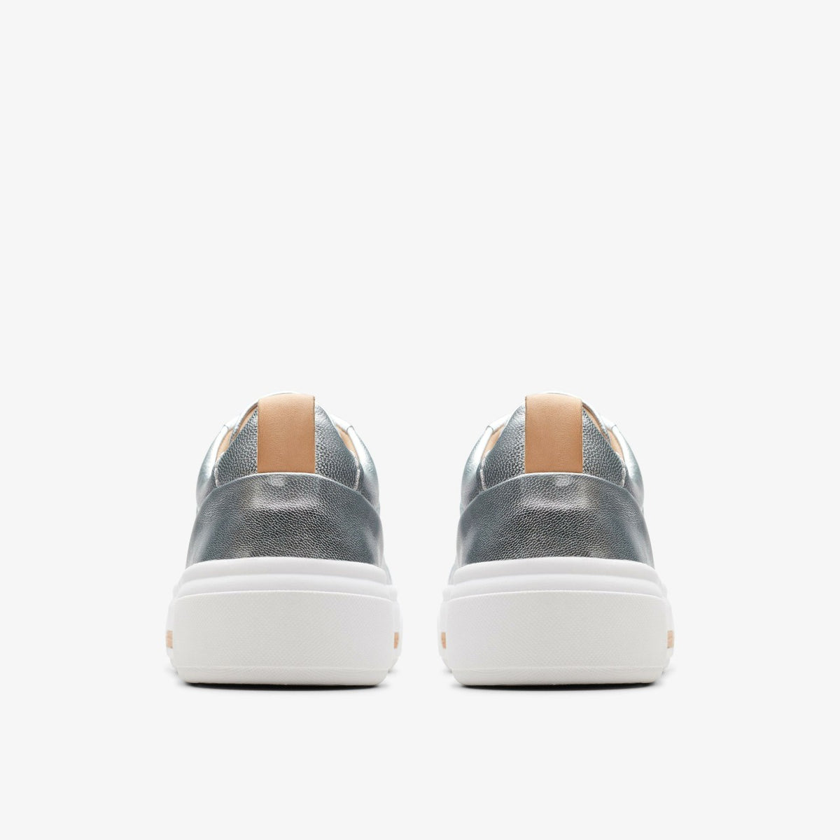 Hollyhock Walk Silver Leather - Clarks Women