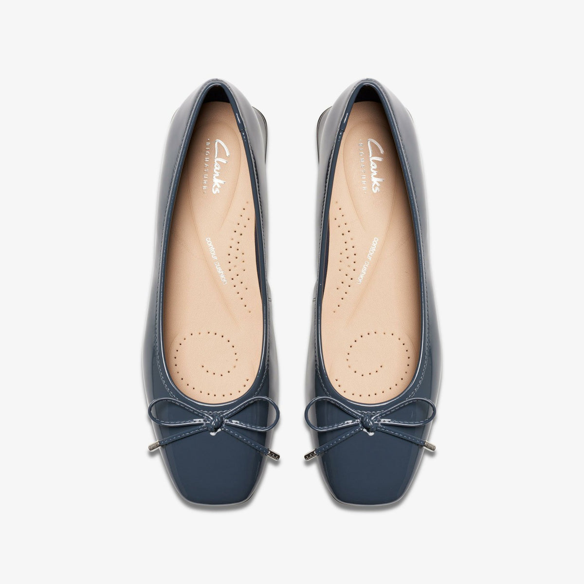 Ubree 15 Step Navy Patent - Clarks Women