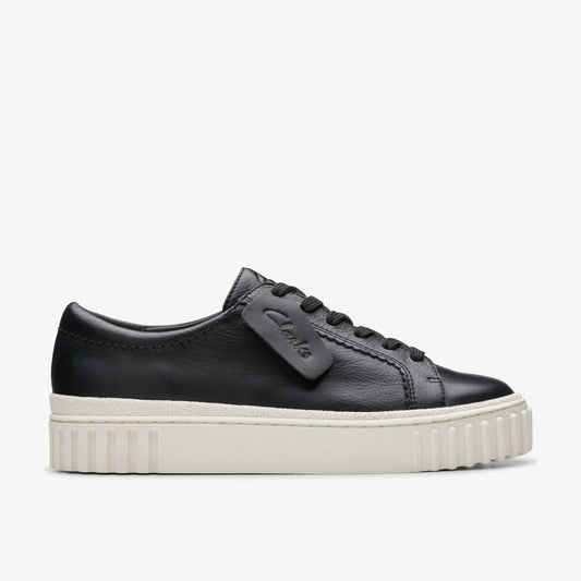 Mayhill Walk Black Leather - Clarks Women