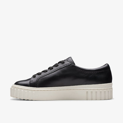 Mayhill Walk Black Leather - Clarks Women
