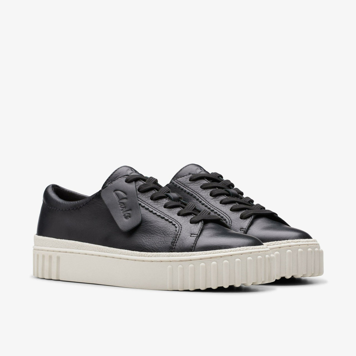 Mayhill Walk Black Leather - Clarks Women