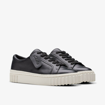 Mayhill Walk Black Leather - Clarks Women