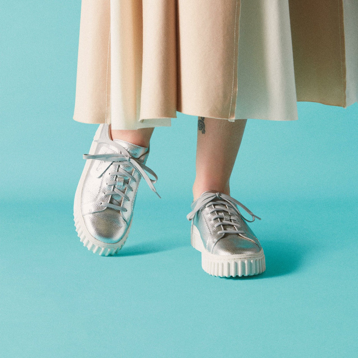 Mayhill Walk Silver Metallic - Clarks Women