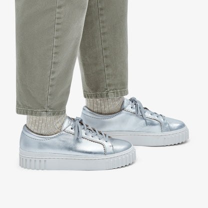 Mayhill Walk Silver Metallic - Clarks Women
