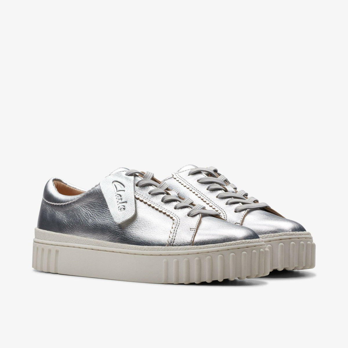 Mayhill Walk Silver Metallic - Clarks Women